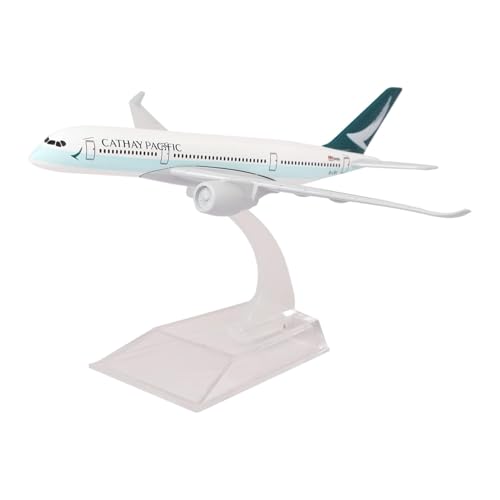 Image of Toys Uncle Diecast Aeroplane Scale Model, (A350 Cathay Pacific, 16 cm)