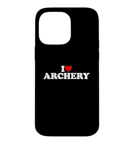 I Love Archery, I Heart Archery �X�}�z�P�[�X iPhone 14 Pro Max �p