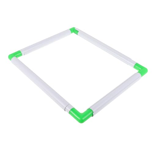 KOCKSHION Clip Embroidery Frame Square Shape Lightweight for Embroidery Quilting Cross Stitch Random