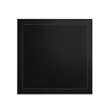 Access Panel, Duty Attic Hatch Cover, Crawl Space Floor Door, Metal Wall Hole Cover, Push Click-Magnetic Loft Hatch for Plumbing Electrical(Black,20x20cm/8x8in)