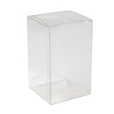 Home Universal® Caja Transparente de PVC - Ideal para Presentación, 24 Unidades)