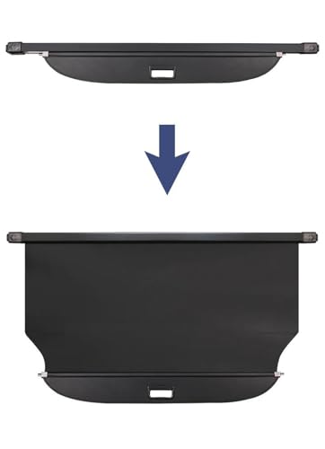 Cubierta de carga retráctil para maletero Mitsubishi Outlander 2007-2012 impermeable 6