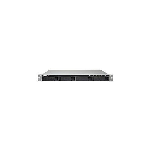 NAS en rack QNAP TS-463U-RP-4G avec 4 baies et 4 Go de RAM pour stockage réseau