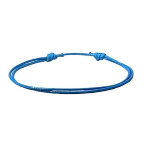 Pingyongchang Adjustable Cord Bracelet- Colorful Waterproof Nylon String Bracelets Boho Surfer Anklet for Men Women Beach Bracelet pulseras para hombres Surfer Bangle Bracelets