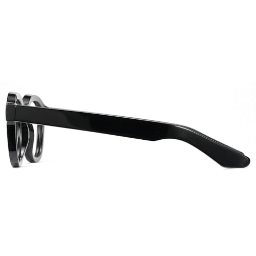 Image of Cyxus Blue Light Glasses Fashion Round Computer Blue Ray Blocking Glasses Tr90 Frame Anti Glare Strain For Men Women 8553