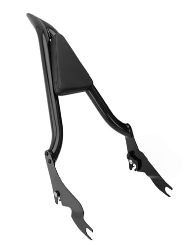 Moto Dossier Passager Arrière Amovible Noir 22" pour Road Glide 2009-2022