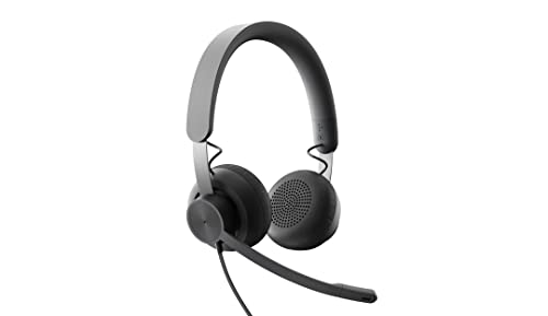 Logitech Business Zone Wired Certifié MS Teams Graphite 981-000870 Noir casque filaire