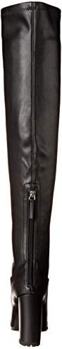 Madden Girl Women's Signal Fashion Boot, Black Paris, 8 | Image 2