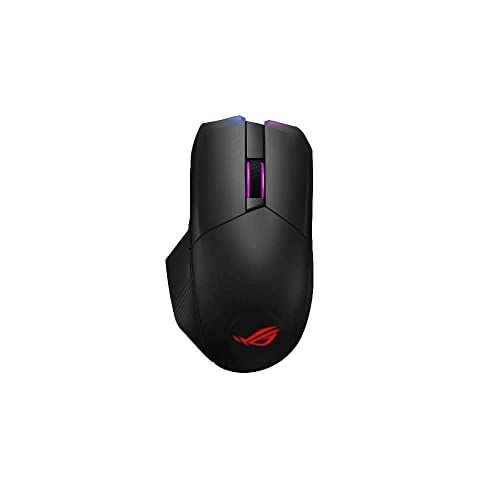 Asus ROG Gladius II Origin - Ratón óptico optimizado para juegos FPS con conectividad por cable e iluminación Aura Sync, sensor de 12000 ppp