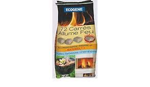ECOGENE 72 carrés Allume-feu en Sac Cover