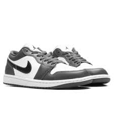 Nike Women's Jordan 1 Low Sail/Off Noir-Dark Grey-White (DC0774-102) - Size 6w2