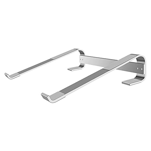 Support ordinateur portable pliable réglable silver - Rehausseur ergonomique de PC antidérapant