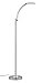 Produktbild Briloner Leuchten LED Stehleuchte, Leselampe, Leuchtenkopf Schwenkbar/Kippbar, 600 lm, 6 W, Metall Kunststoff, Matt-Nickel, Höhe: 1.48 M