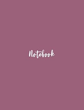 Notebook : Notebook: Unlined Notebook - Classic Notebook - Large (8. 5 X 11 Inches) - 100 Pages