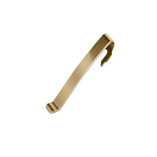 Leatherman Quick-Release Pocket Clip (For Wave Plus Wave Alpha Charge Family Surge) Brass PVD