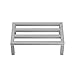 Krollen Industrial 24'' x 14'' x 8'' Aluminum Dunnage Rack - 1300 lb. Capacity