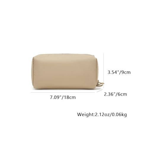 Image of Pencil Case Durable Oxford Pencil Pouch for Pens School Supplies (Khaki,Oxford)