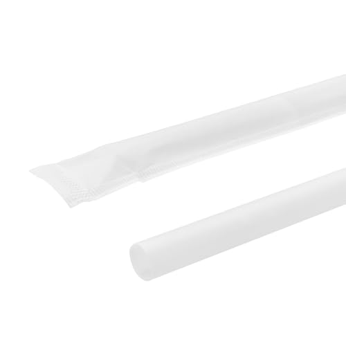 Karat Earth Pitillos Desechables 10.25" PLA Jumbo Smoothie 1200 ct miniatura 6