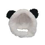 Haustierbär-Kopfbedeckung, warme Hundemütze, verstellbar, atmungsaktiv, für Weihnachten, Winter, warme Hüte für mittelgroße und kleine Haustiere, Hunde und Welpen