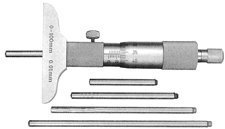 0 - 4" / Length of Base 2-1/2" Depth Micrometer