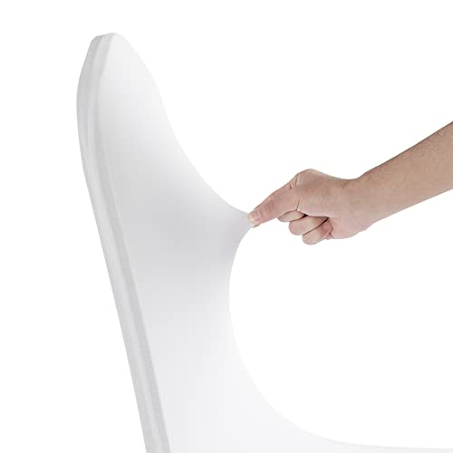 Waterproof Spandex Chair Cover 25Pcs, Stretch Dining Chair Covers, Polyester Outdoor Chair Covers, Protector Stretch Chair Cover For Party Universal, Banquet, Wedding Event, Hotel(White) #TOP5