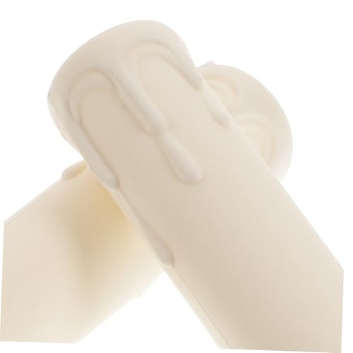 Cubiertas de plástico para lámparas de araña y fundas decorativas para velas 4