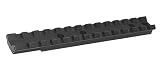 Trinity Low Profile Rail for Stoeger M3000 M3500 – Aluminum Weaver Style Top Mount Base with See-Through Channel – Black Anodized