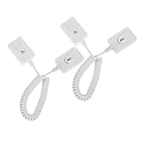 Câble de sécurité enroulé : facile à installer et à retirer, c’est un accessoire pratique pour votre maison