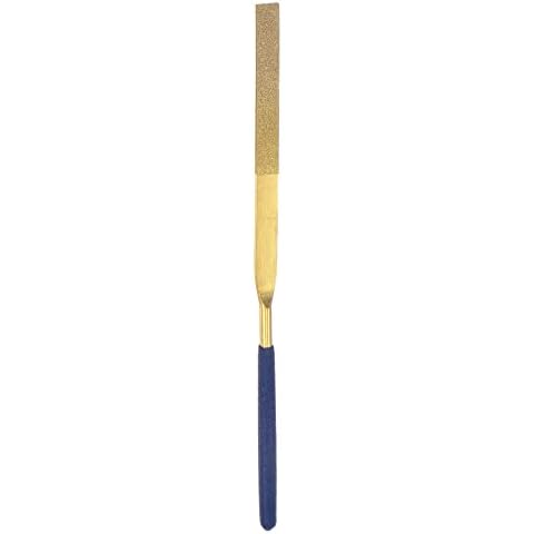 sourcing map Diamond Needle Files with TPU Handle Cover
