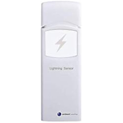 Ambient Weather WH31L Lightning Detector for Models WS-2000, WS-5000