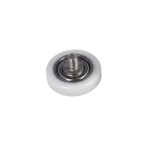 Roulement en plastique POM BS60830-7C1L8M6 avec galet de guidage fileté M6 en nylon