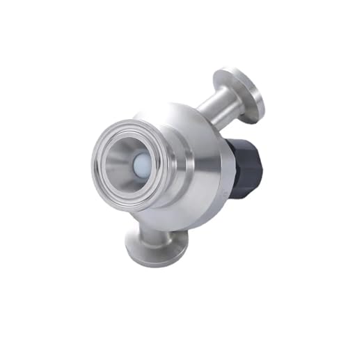 Vanne d'échantillonnage mécanique DN10 inox 316 pour prélèvement fluide industriel