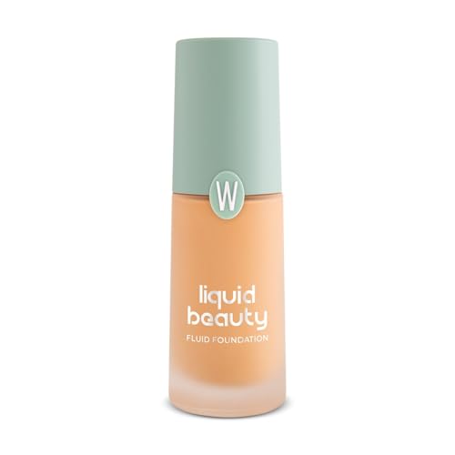 WYCON Cosmetics Liquid Beauty Foundation, flüssig, Satin, Concealer für den Teint, Augenringe mit natürlicher Abdeckung, 09 Gold Honey