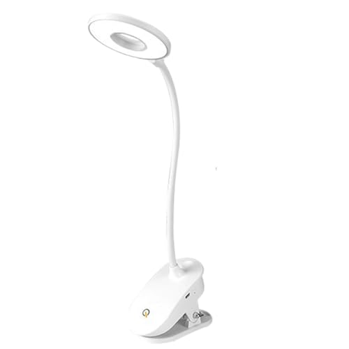 Luz con clip 6000-7000K recargable para flexo de lectura e iluminación de hogar