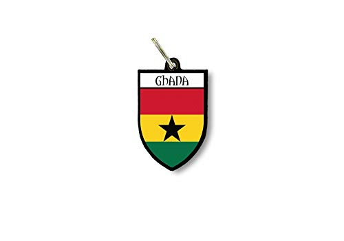 Porte cles clefs cle Drapeau Collection Ville Blason Ghana ghaneen