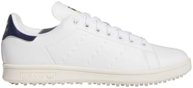 adidas Mens Stan Smith Golf Sneakers Shoes - White
