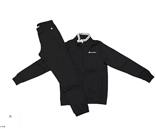 Champion Survêtement Full Zip Noir pour vos Sorties et Entraînements