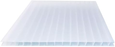 C Polycarte Outdoor Roofing Panels, Double Wall Design for Daylighting, Weather-Resistant Solution for Garden Structures, Durable and Stylish Pergola Cover