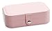 Biżuteria Box Organizer Double Layer Cabinet Gift Case Dla Kobiet Naszyjnik Pierścionki Kolczyki Naszyjniki Bransoletki Podróży Biżuteria Pudełko (Color : Pink)