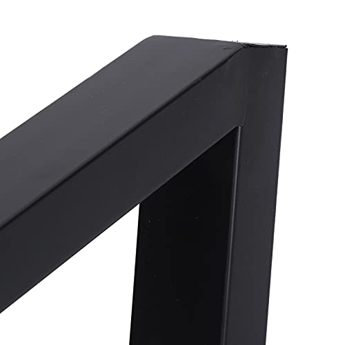 Pernas de mesa, metal durável DIY móveis hardware pernas de móveis com 4 pés almofadas para mesas de