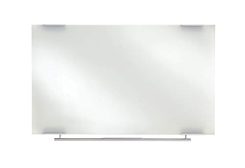 Iceberg ICE31140 Clarity Glass Dry Erase Whiteboard, 48" Length x 1" Width x 36" Height