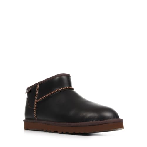 Bottes UGG CLASSIC ULTRA MINI LTHR REGEN pour Homme - vue 7