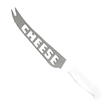 Rocky Mountain Goods Cheese Knife - Long 9.5 Non-Stick Stainless Steel Blade with Holes for Effortless Cutting - Ergonomic Comfort Grip Handle - Perfect for Hard and Soft Cheeses