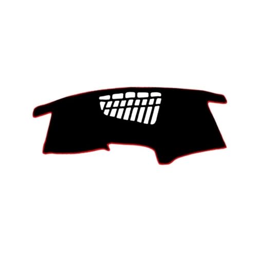 �ԗp�_�b�V���{�[�h�}�b�g �ɓK���Ă��܂�Q5 8R 2009-2015 2016 �ԃ_�b�V���{�[�h�J�o�[ �_�b�V���}�b�g�p�b�h �T���V�F�[�h �v��ی�J�[�y�b�g(Right Hand Drive,Black Red Edge)