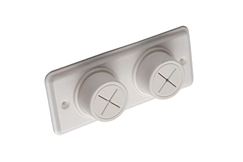 Croydex Double Cloth Holder, Beige