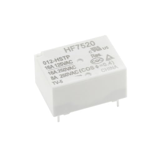 Relais HF7520 005 012 024 HSTP 16A composant électronique de rechange