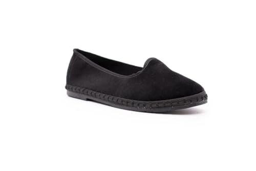 I Love Laura Friulana Donna Velluto Tinta Unita Scarpe Fondo Gomma