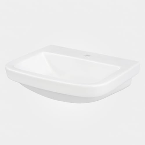 Image of Somany Jupiter Wall-Mount Wash Basin 500x400 mm - White
