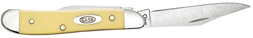 Image of Case WR XX Pocket Knife Yellow Synthetic Peanut Cv Item #030 - (3220 Cv) - Length Closed: 2 7 /8 Inches