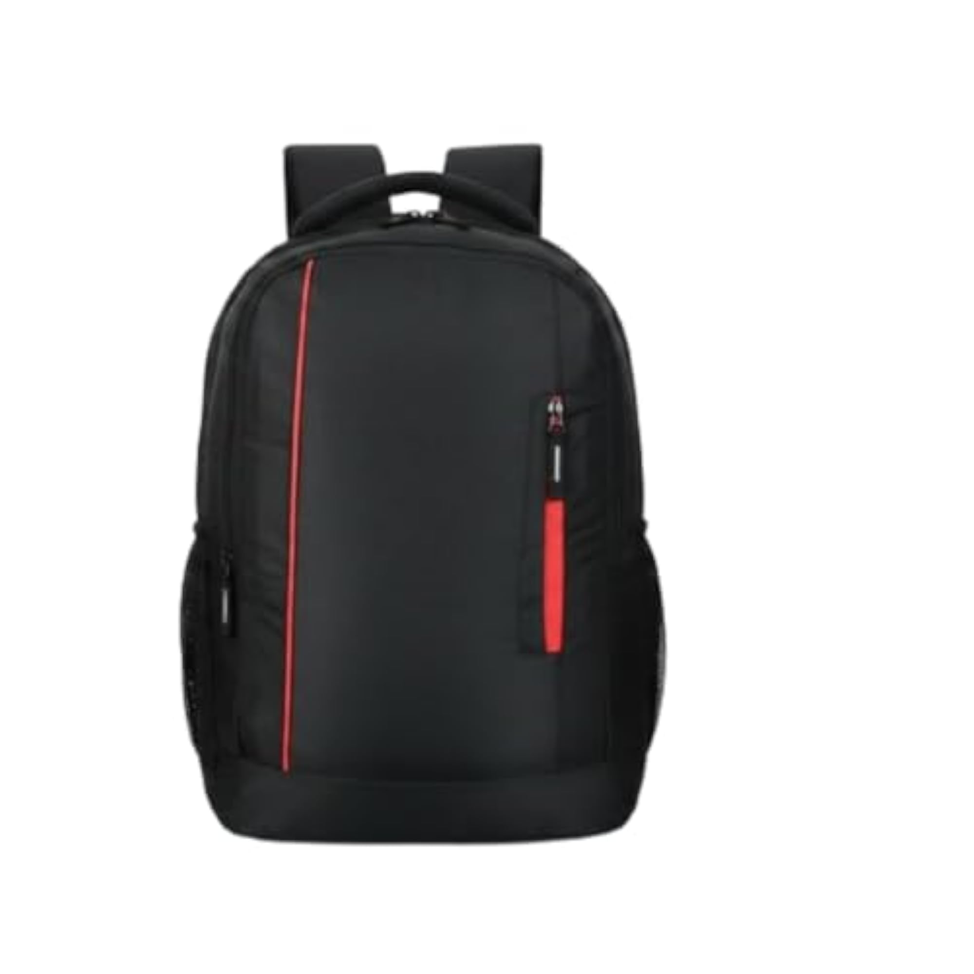Black Travel Backpack for Men and Women, Multi-Pocket Design
